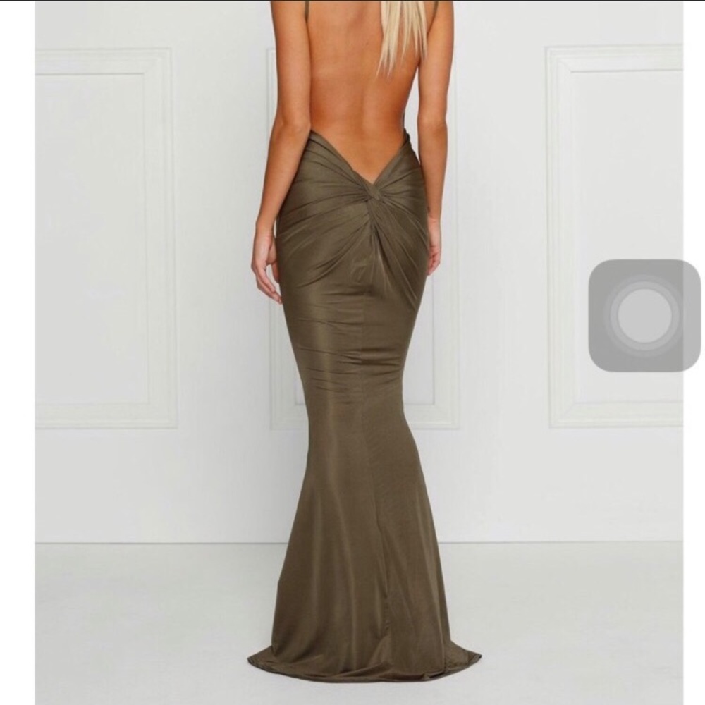 Formal Gown epitome of glamour, hint of sexiness.